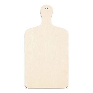 wood cutting board chopping board, all-purpose wooden meat fruit paddle shaped cutting board kitchen supplies wooden m