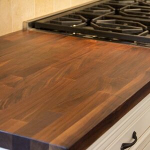 John Boos WALKCT-BL2425-V Blended Walnut Counter Top with Varnique Finish, 1.5" Thickness, 24" x 25"