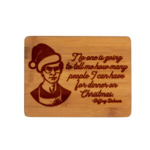 Jeffrey Dahmer Cutting Board - Gift for Her - True Crime - Serial Killer - Crime Junkie - Horror Gift - Murderer - Housewarming Gift