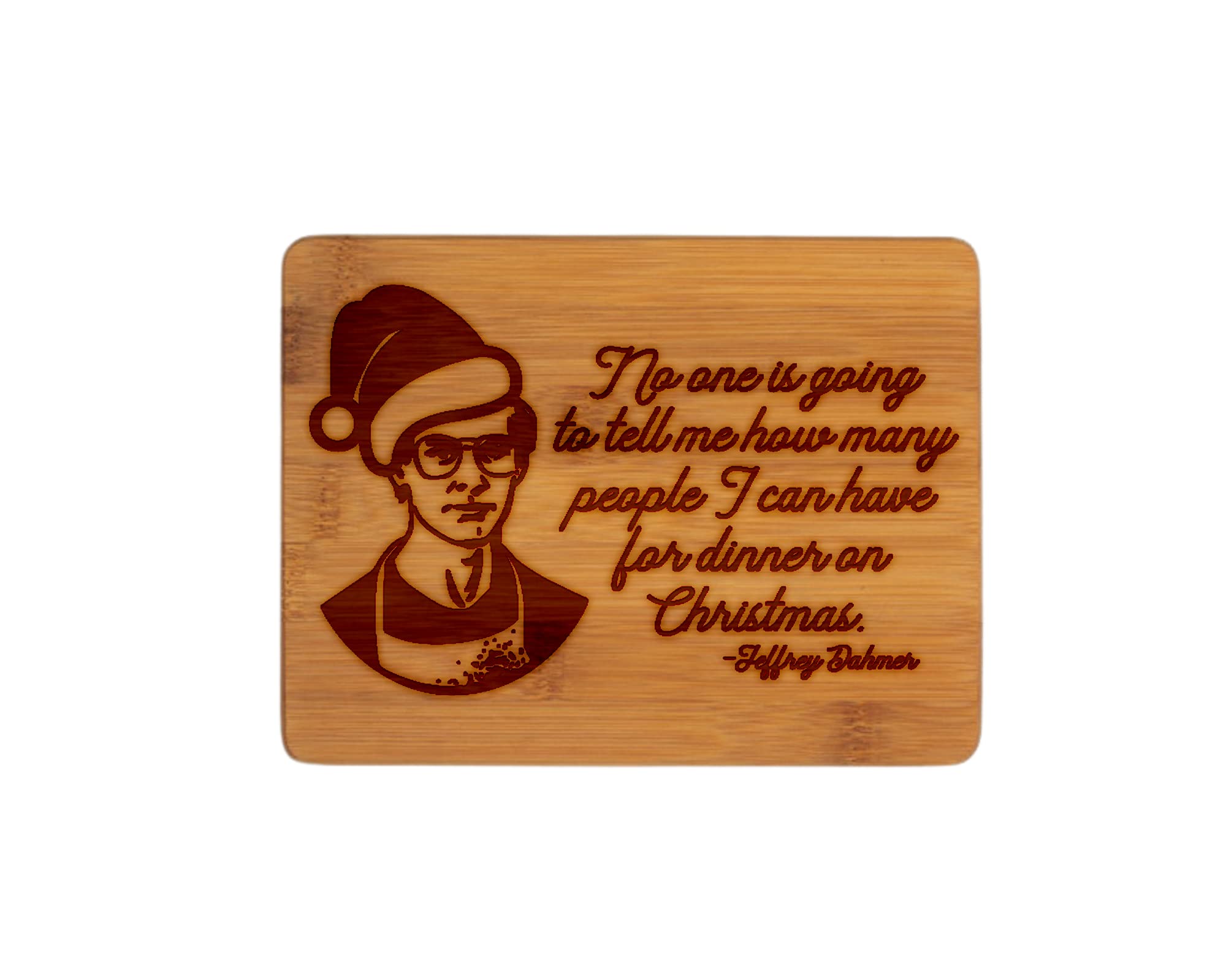 Jeffrey Dahmer Cutting Board - Gift for Her - True Crime - Serial Killer - Crime Junkie - Horror Gift - Murderer - Housewarming Gift