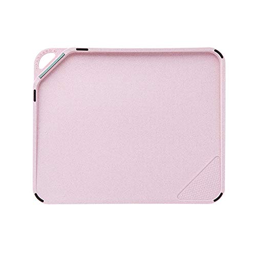 Wheat Kitchen Board 10.9x 13.3x 0.59 Inch, Cutting Board, for Dishwasher, with Juice Wall, Knife Friendly, Easy Grip Handle, Non-Slip, Chopping Board for wheat, Chef, Professional.