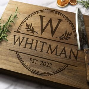 personalized cutting board - wedding gift - personalized gifts - gifts for couples - housewarming gifts