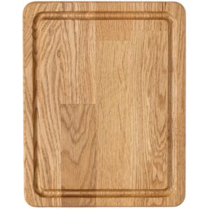 cutting board - 10x8 inches small wood cutting board - oak cutting board - real wood cutting board - chopping board for kitchen - edge grain oak wood board