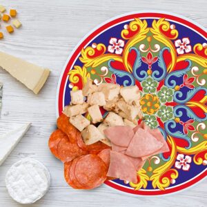 HASTA LA RAIZ | Mexican Handmade Cheese Board covered with resin. Ideal for Charcuterie Platter & Serving Tray. Model: Sicily.