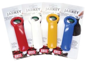 brix original easy jar key opener assorted colors (2 pack)