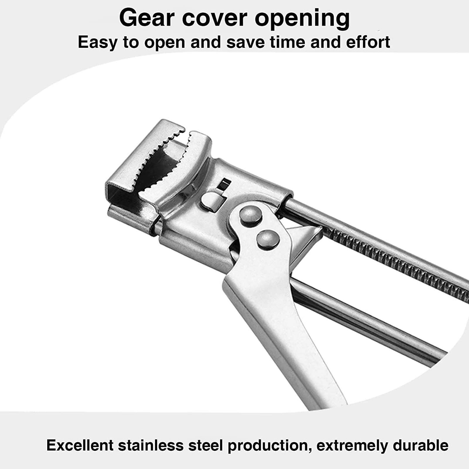 Adjustable Jar opener & Bottle Opener | Stainless Steel Manual Jar Bottle Opener Professional Can Opener | Lid Seal Remover | Kitchen Cooking Lids Remover