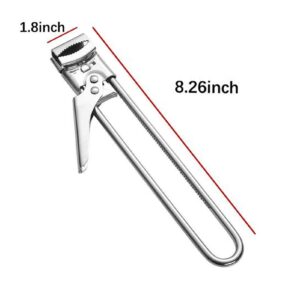 Adjustable Jar opener & Bottle Opener | Stainless Steel Manual Jar Bottle Opener Professional Can Opener | Lid Seal Remover | Kitchen Cooking Lids Remover