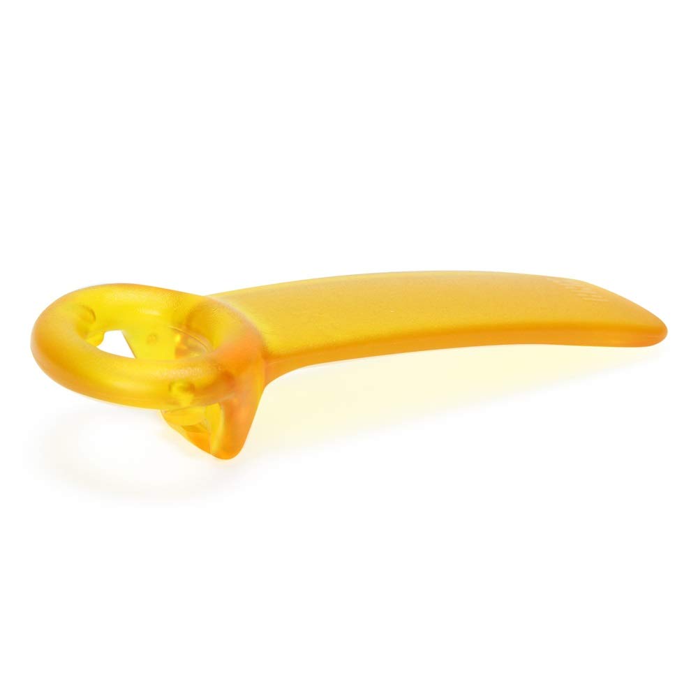 Brix Original Easy Jar Key Opener, Great for Kids and Arthritis and Carpal Tunnel Sufferers, Frosted Yellow