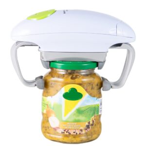 wingosoph electric jar opener, kitchen gadget automatic jar opener with less effort for woman seniors with arthritis, weak hands