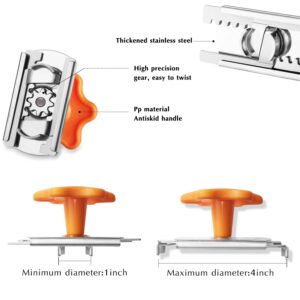 Jar Opener Manual, Easy Twist Jan Opener, Jar Opener for Weak Hands and Seniors with Arthritis, Bottle Opener. Kitchen Gadget.