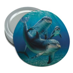 dolphin pals ocean diving round rubber non-slip jar gripper lid opener
