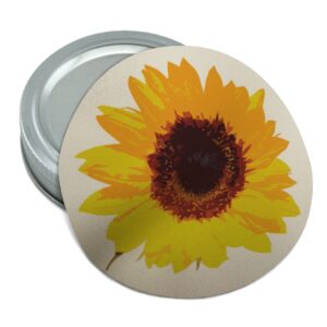 sunflower shower round rubber non-slip jar gripper lid opener