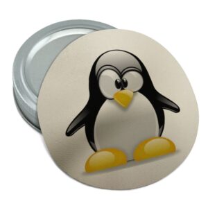 penguin snow bird round rubber non-slip jar gripper lid opener