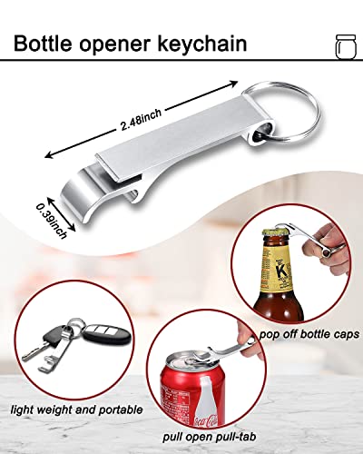 4 Pack Jar Opener for Weak Hands,Jar Opener for Seniors with Arthritis，with 5 in 1 Bottle Opener, 4 in 1 Can Opener, Jar Gripper Pad and Bottle Opener Keychain (White green)