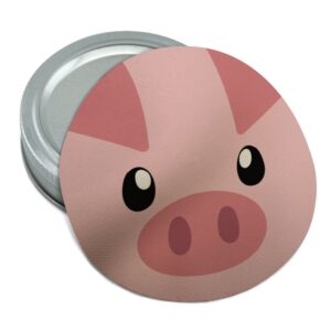 pig face farm animal round rubber non-slip jar gripper lid opener