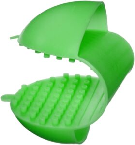 sp ableware 75359-0002 hot hand protector and jar opener, lime green