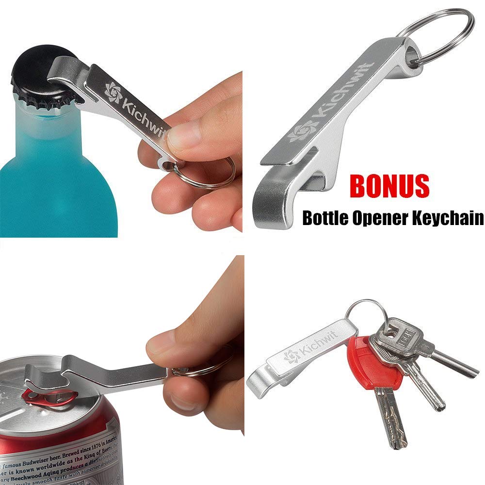 Kichwit Jar Opener for Weak Hands, Bottle Opener