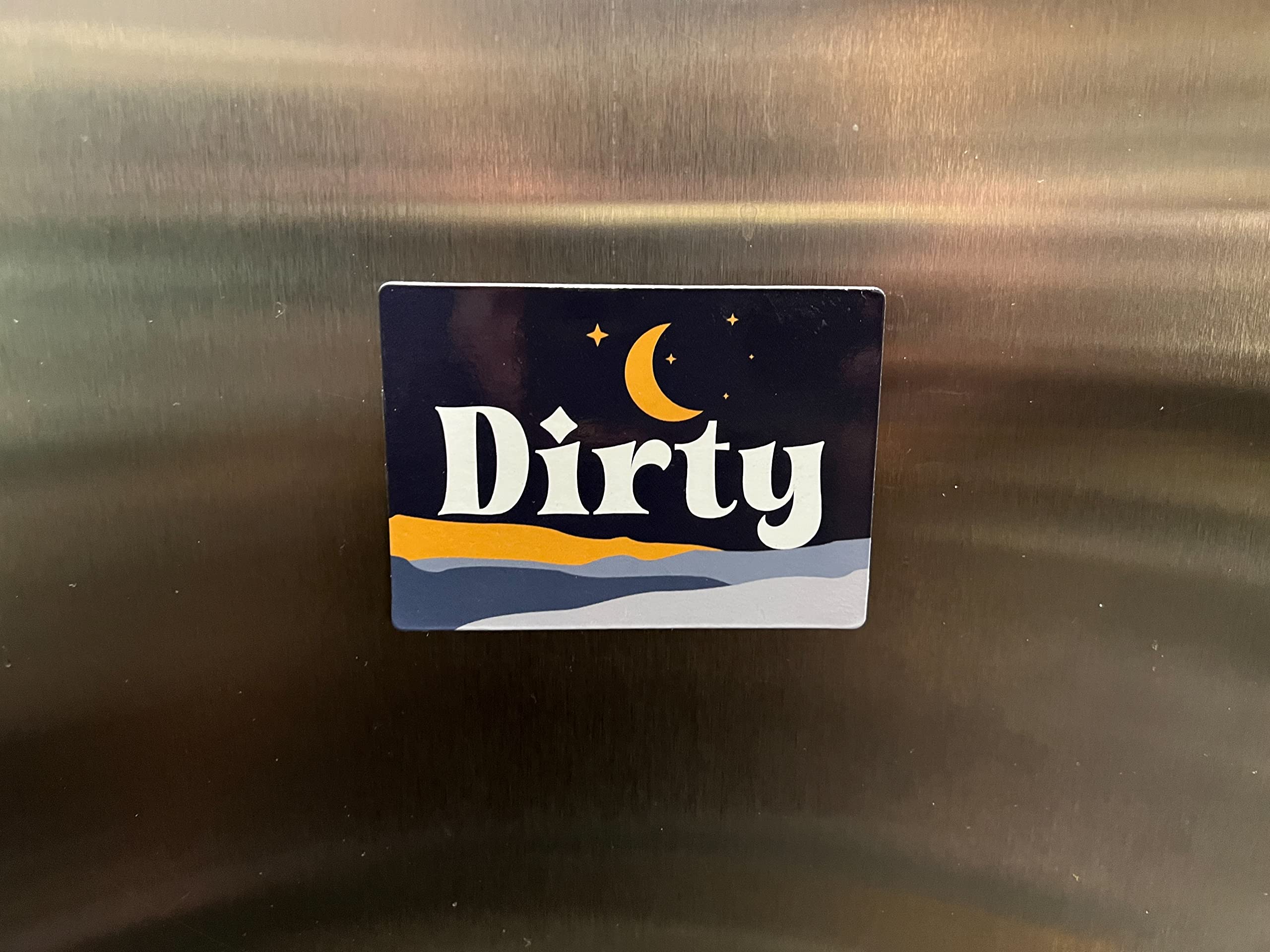 Boho Decor Dishwasher Magnet Clean Dirty Sign, Strong Clean Dirty Magnet for Dishwasher, Universal Dirty Clean Dishwasher Magnet Indicator for Kitchen Organization, Refrigerator Dish Wash Sign Magnet