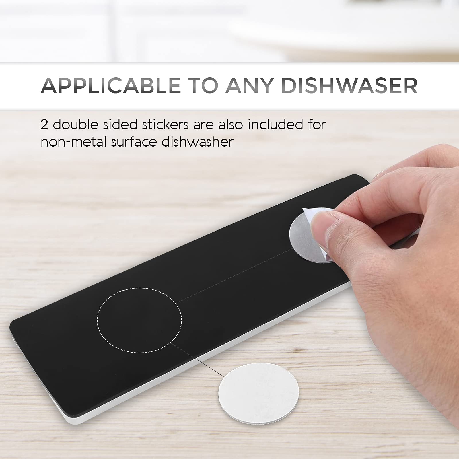 Dishwasher Magnet Clean Dirty Sign, Stylish Dirty Clean Dishwasher Magnet - Easy to Read Clean Dirty Magnet for Dishwasher, Strong Magnetic Dishwasher Clean Dirty Sign, Home Decor Kitchen Sign Magnets