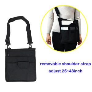 newganbo Waitress Apron Server Aprons Serving Aprons for Waitresses Cute Reusable Restaurant Teacher Money Pouch with Adjustable Belt and Shoulder Strap