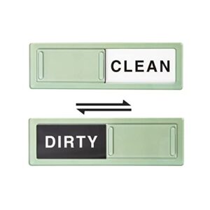 CONMOTO Dishwasher Magnet Clean Dirty Sign,Clean Dirty Magnet for Dishwasher,Kitchen Dishwasher Magnets Sign, No-Scratch Strong Magnets, Dirty Clean Dishwasher Magnet with 2 Double-Sided Stickers