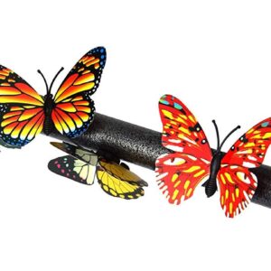 20pcs 3D PVC Butterfly Magnet Wall Decoration with Refrigerator Magnets（Color Random）