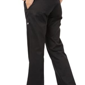 Chef Works Women's Essential Baggy Chef Pants, Black, Medium