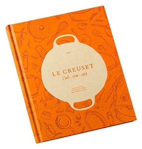 le creuset cookbook, orange, 8.75" x 11"
