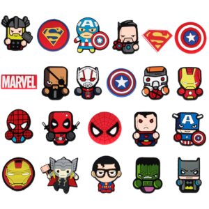 new the avengers refrigerator magnets-marvel heroes fridge magnets- set of 22 marvel characters-final battle perfect decorative magnet (the avengers)