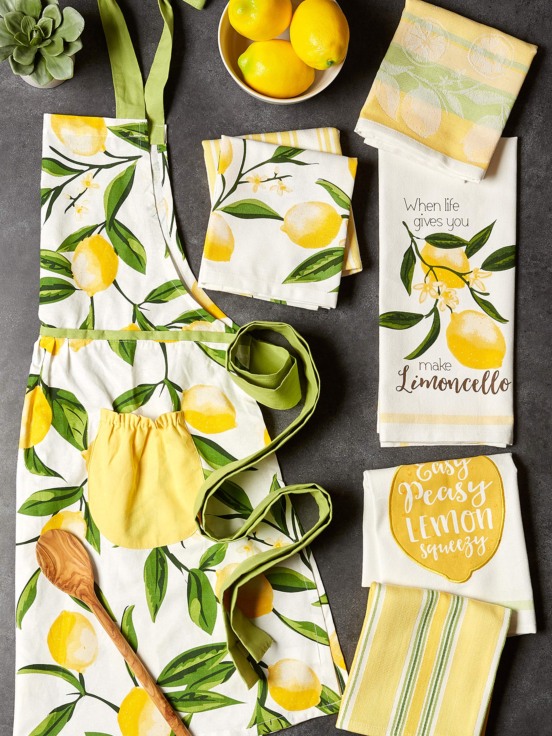 DII Lemon Bliss Kitchen Collection, Apron