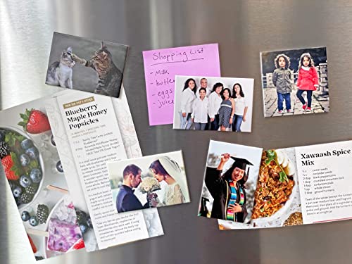 Custom Fridge Magnet 2x3 Inch or 2.5x2.5 Inch Personalized with Photo, Logo and Text Travel Gift Souvenir Photo Magnet (1)