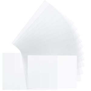 recipe card protectors kitchen plastic recipe sheet protectors clear recipe page protector (200, 5 x 3 inch)
