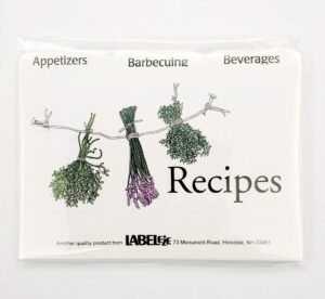 recipe card divider 3-by-5-inch set