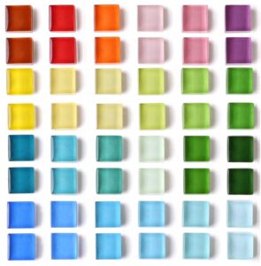 48 refrigerator magnets cute fridge magnets for whiteboard, locker | colorful magnets glass decorative magnets for office kitchen (24 x 2)