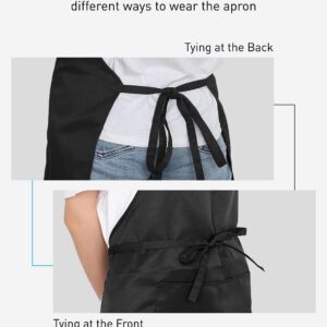 XBPDMWIN Funny Aprons for Women - Cute Kitchen Aprons with 2 Pockets for Cooking Baking - Birthday, Valentines Day, Mother's Day Apron Gifts for Mom Wife Girlfriend Aunt Grandma