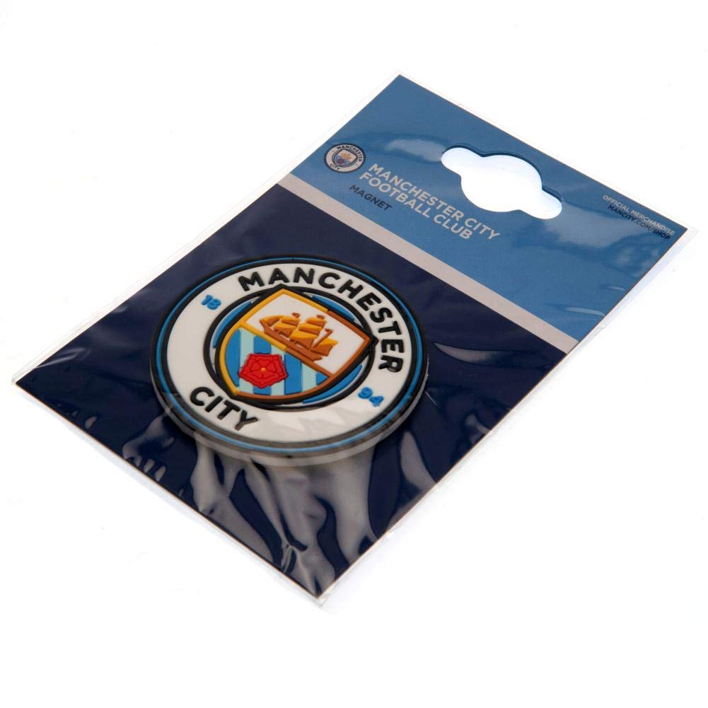 Manchester City FC 3D Fridge Magnet (One Size) (Sky Blue)