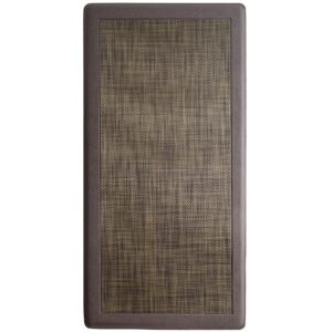iCustomRug Ergonomic Anti Fatigue Kitchen Mat with Durable textalene Surface, for Comfort While Standing in Kitchen, Bathroom, Workstation Memory Foam Mat 39"×20"×0.50" (L×W×H) in Fawn