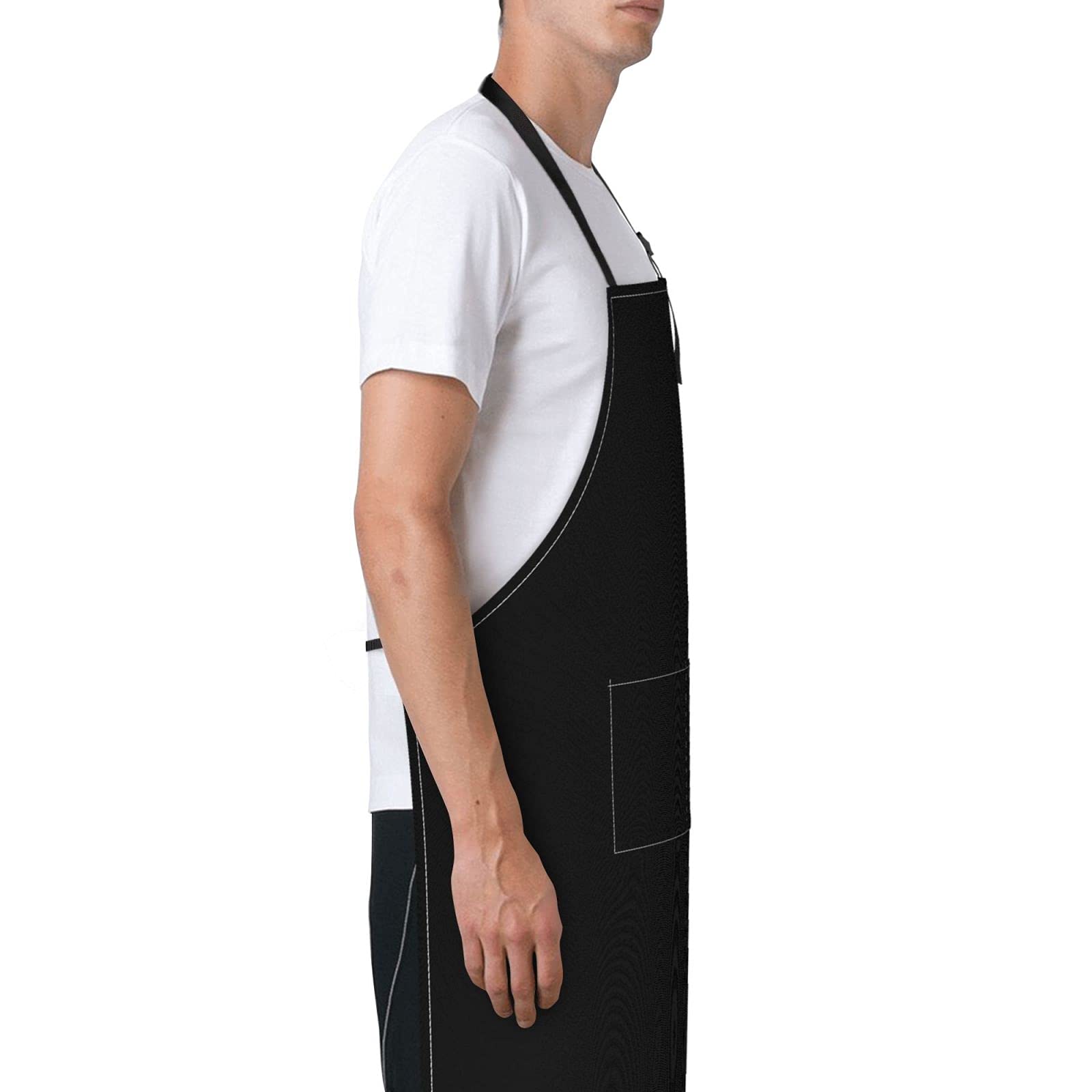 tobato Personalized Custom Apron For Women Men Kitchen Cooking Aprons Customized with Pockets Name Text Logo Picture