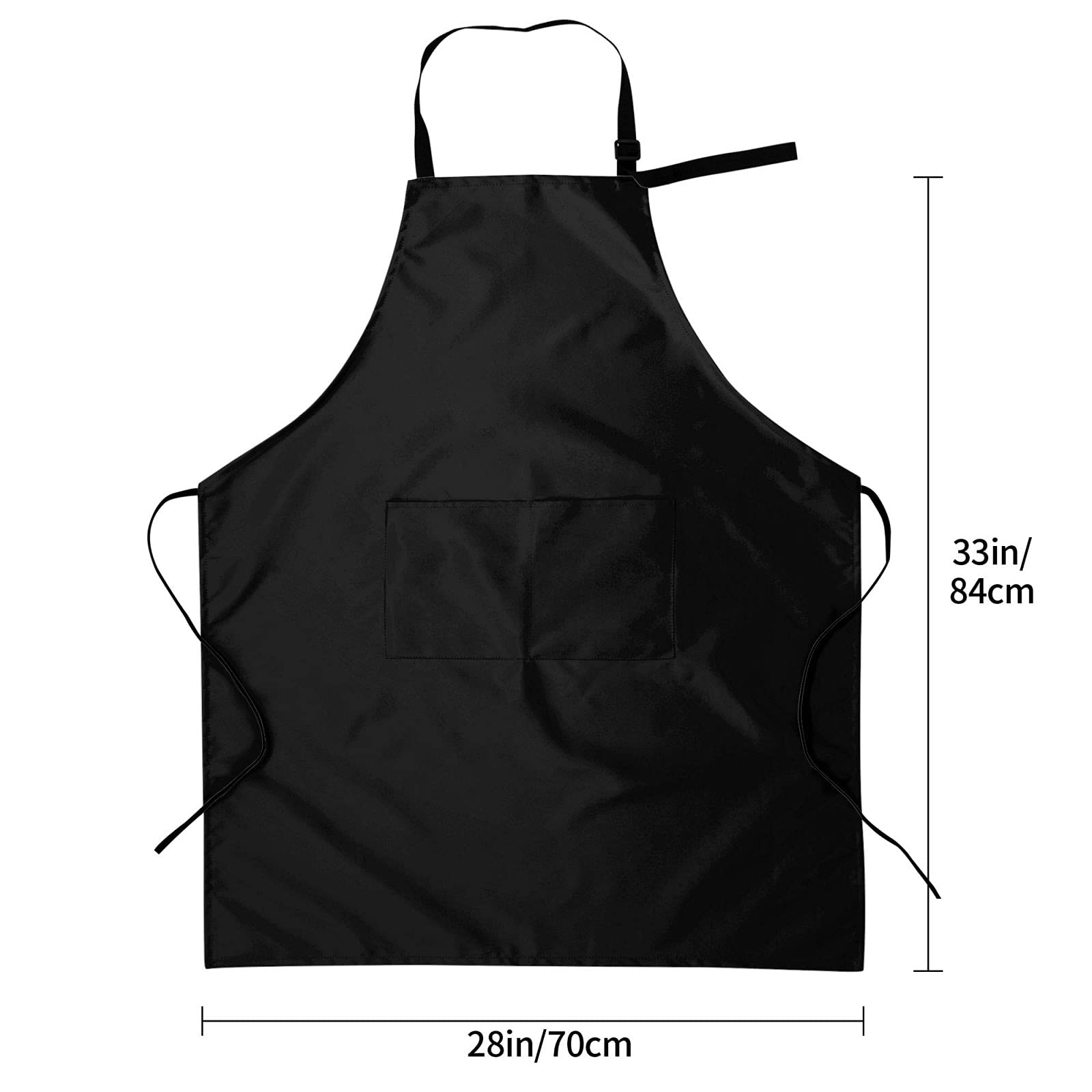 tobato Personalized Custom Apron For Women Men Kitchen Cooking Aprons Customized with Pockets Name Text Logo Picture