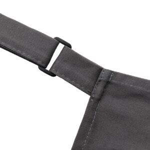 FixGrub Grilling Aprons for Men and Women with Three Pockets 100% Cotton