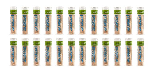 Preserve Toothpicks, Mint Tea Tree, 24 canisters