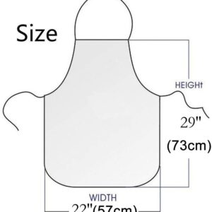 sloHEXtted Princess Character Cinderella Apron-Black Cartoon Cute Apron for Girl Women Lady Kitchen Chef Cooking BBQ Bib Apron Creative Party Cosplay Costume