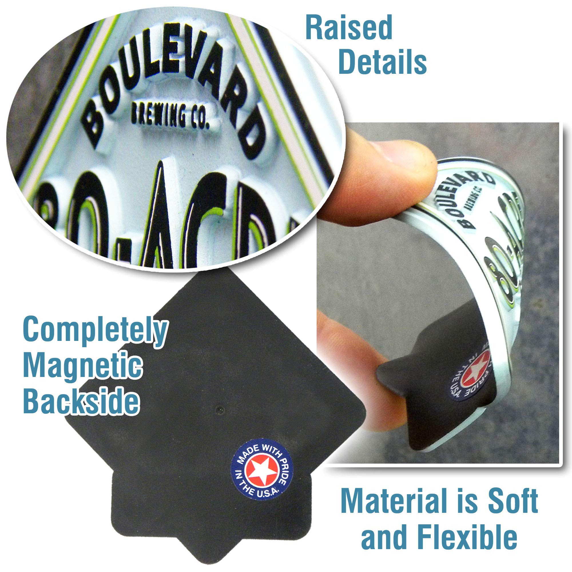 Texas Giant State Magnet by Classic Magnets, 3.9" x 3.7", Collectible Souvenirs Made in The USA