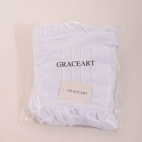 GRACEART Edwardian Victorian Maid Pinafore Apron Style-1(Thickiy ronior Fabric)