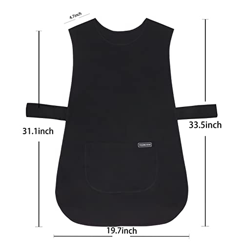 YESMUSSE Universal Cobbler Apron Smock Long Cooking Cleaning Pregnant Nursing Free From Neck Pain