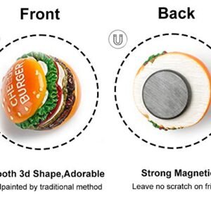 Aiuwo Refrigerator Magnets for Fridge Magnets,Cute Magnets Kitchen Decoration Kitchenware,Perfect for Refrigerators, Whiteboards, Maps and Other Magnetic Items (A-Food (5PCS))