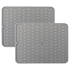 oxo good grips large silicone drying mat (2 pack)