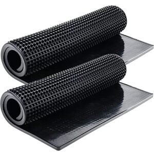 HighFree 3 Pack Black Bar Mat Spill Mat Glass Drying Mat Cocktail Mixing Service Mat for Counter Top (18"(L) x 12"(W))