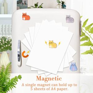 MORCART 30PCS Cat Magnets for Fridge, Cute Magnets for Refrigerator Locker Whiteboard Decorative Magnetic Board Cabinets Classroom Office Cubicle School Gift for Adult