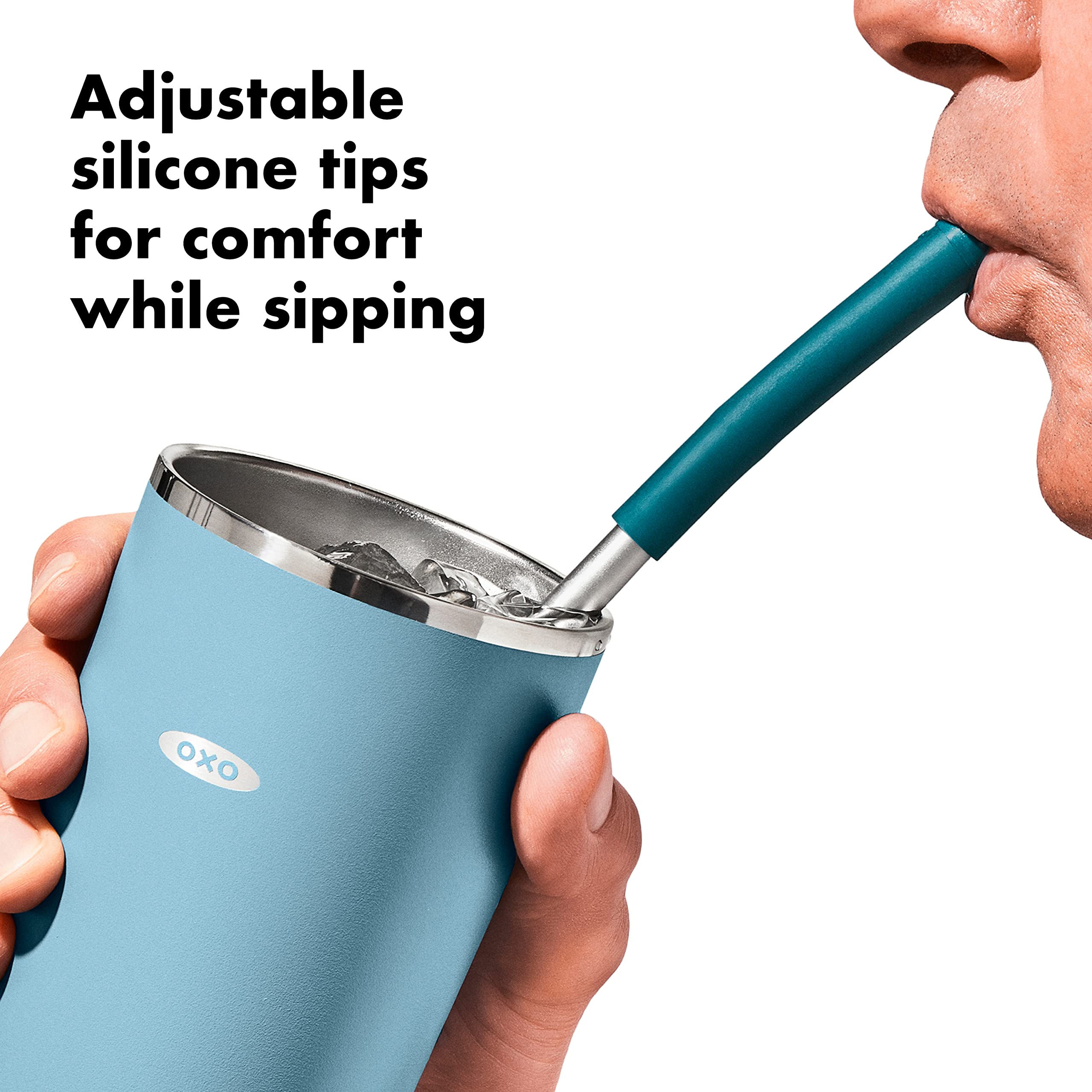 OXO Good Grips Collapsible Straw with Case